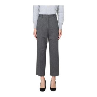 Liviana Conti Geknipte broek - Dames - Broeken - Grijs - Maat: L