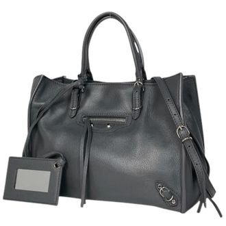 Balenciaga Pre-owned Handbags, female, Gray, Size: ONE SIZE Pre-owned Vintage Handbag