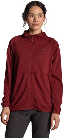 Craghoppers Dames/Dames Aya Nosilife Hooded Jacket (Riad Rood)