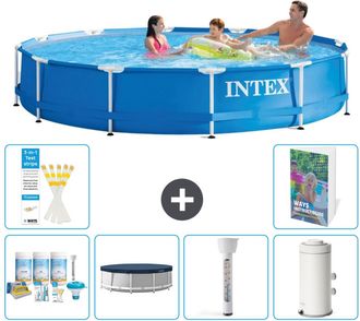 Intex Piscina Con Estructura Redonda - 366x76 Cm - 7-piezas S63