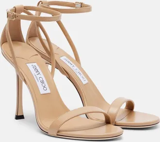 Jimmy Choo London Moza leather sandals
