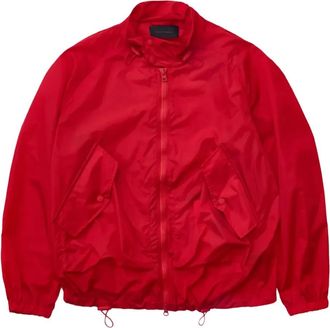Simone Rocha zip-up bomber jacket - Red
