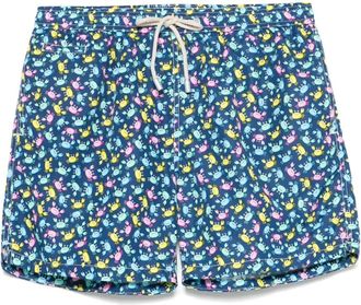 MC2 Saint Barth Costume da bagno con stampa Crabby Multi - Blu