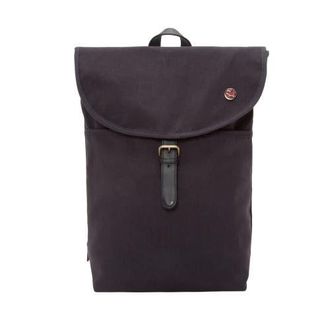 Giorgio Martello Milano Waxed Nylon Bergen Backpack in Navy at Nordstrom