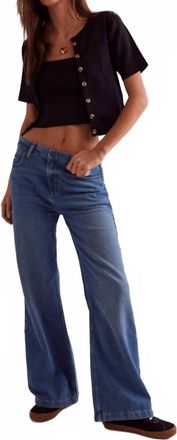Free People Stride Jean In Walk Away