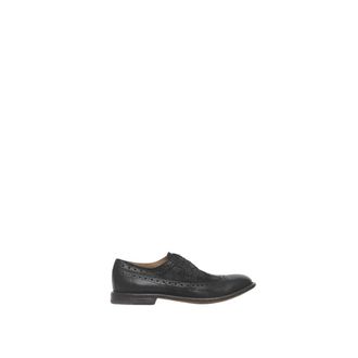 Moma Geveterde Bandolero Schoen - Heren - Nette schoenen - Zwart - 44 EU - Schoenen