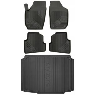 OEM Set 77 Alfombrillas Y Moquetas Skoda Fabia 2 Hatchback 2006-2014