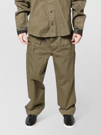 Dolce & Gabbana cotton camouflage shirt and pants set