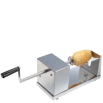 OEM Tagliapatate, Acciaio Inox, 25 X 12 X 14 Cm, 1 Kg, Funzionamento A Manovella, Taglio Uniforme