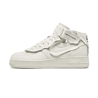 Nike Fitness, Heren, Wit, 42 EU, Leer, Air Force 1 Mid