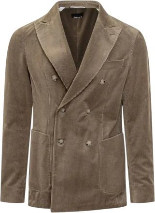 HUGO BOSS Blazers - Heren - Blazers - Bruin - M - Jassen