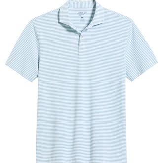 Johnnie-O Cruz Stripe PREP-FORMANCE Polo in Sublime at Nordstrom, Size Xx-Large