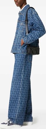 Valentino Garavani Borsa a tracolla mini in pelle - Nero