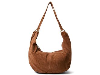 Free People Roma Suede Tote Womens Handbags Rust, Suede/Leather