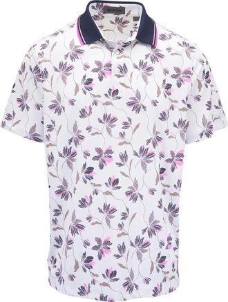 G/Fore Polo a fiori - Bianco