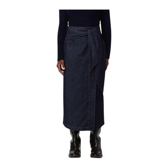 Emporio Armani Donna, Gonne, Blu, S, new