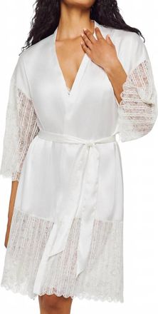 Cosabella Misteriosa Robe In Moon Ivory