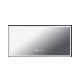 Paco Home Paco Home - Led Espejo Ba&ntilde;o Interruptor T&aacute;ctil Funci&oacute;n Memoria Elegante Moderna Cosm&eacute;tica Tipo 6, 120x60 Cm