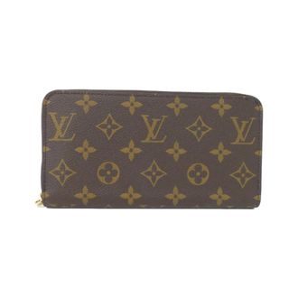 Louis Vuitton Coquelicots Marron Coated Canvas Long Wallet (Bi-Fold) (Pre-Owned)