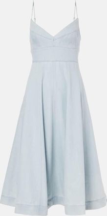 Zimmermann Acacia denim midi dress
