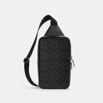 Coach Sullivan Pack In Signature Canvas