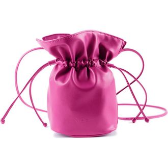 Mela Vegan Leather Bucket Bag in Raspberry at Nordstrom Rack
