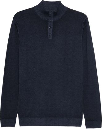 Daniele Fiesoli Polo con bottoni - Blu