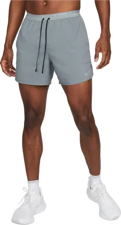 Nike Dri-FIT Stride 5 Hidden Lined Running Shorts Smoke Grey DM4756-084