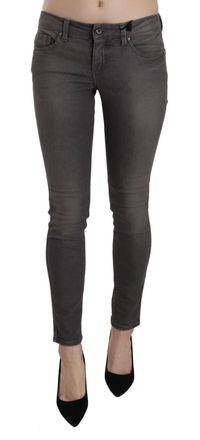 Costume National Washed Low Waist Skinny Womens Jeans