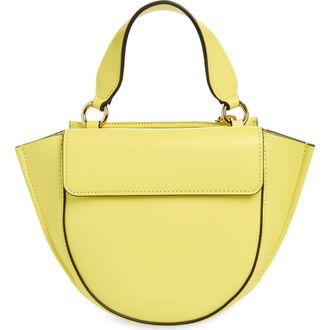 Wandler Small Hortensia Leather Handbag in Lemon at Nordstrom