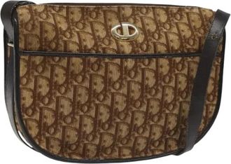 Dior Pre-owned Cross Body Bags, female, Brown, Size: ONE SIZE Pre-owned Vintage Shoulder Bag