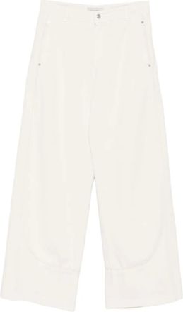 Ermanno Scervino Pantaloni con bottoni - Bianco