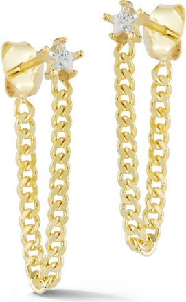 Glaze Jewelry Star Front/Back Earrings in Gold at Nordstrom Rack