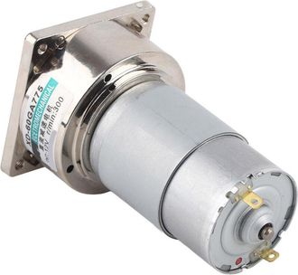 OEM Motor De Cc Con Engranajes De 12 V Y 35 W, Engranajes Met&aacute;licos Y Bobina De Cobre, Motor De Cc Con 4 Orificios Para Tornillos, Motorreductor Para Reja