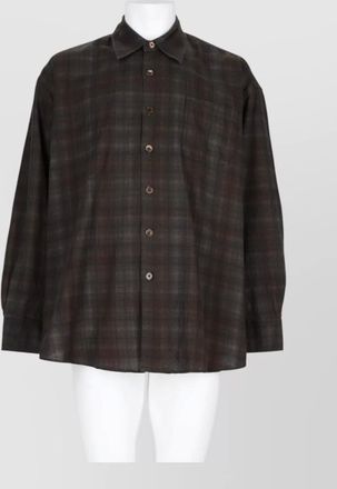 Our Legacy checked cotton shirt