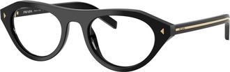 Prada Glasses, unisex, Black, Size: 51 MM PR B15S Sunglasses