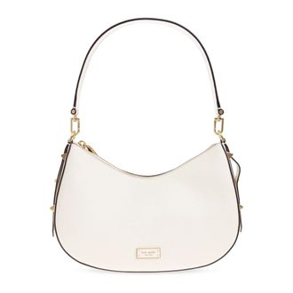 Kate Spade New York Liv Convertible Schoudertas - Dames - Schoudertassen - Beige - ONE Size - Leer - Tassen