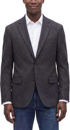 Corneliani Cc Collection Virgin Wool Checked Jacket