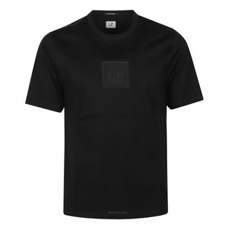 C.P. Company T-Shirts, male, Black, Size: S Metropolis T-shirt