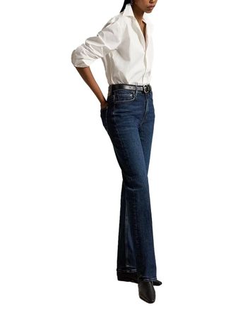 Ralph Lauren Straight-Leg Denim Jeans - Blue