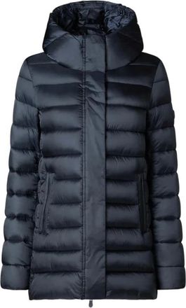 Save The Duck Drimia Puffer Coat - Dames - Winterjassen - Blauw - 2XL - Polyester - Jassen