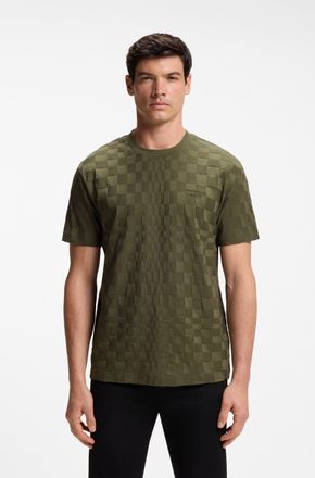 Boss Green by Hugo Boss T-Shirt BOSS GREEN Porsche Spirit 70 Capsule Collection, Herren, Gr. XXL, open gr&uuml;n347, Single Jersey, Obermaterial: 100% Baumwolle, unifarben, relaxe