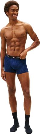Tommy Hilfiger Set boxershorts met dambordpatroon voor heren (Marine)