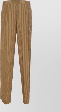 Liu Jo trousers featuring belt loops and striped pattern