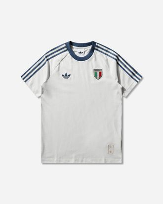 adidas Men s Italy Original T-Shirt Crystal White