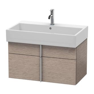 Duravit Duravit Vero Air Mueble De Pared 78,4 X 43,1 Cm, 1 Caj&oacute;n, 1 Extra&iacute;ble, Para Vero Air 235080, Color (frente/cuerpo): Roble Cachemir Chapa De Madera Aut