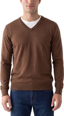 Raffi Jersey Silk & Linen-Blend V-Neck Sweater
