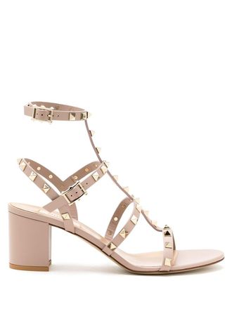 Valentino Garavani Rockstud 60mm sandalen - Beige