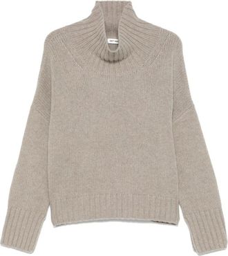 Soft Goat Dames, Truien, Grijs, Maat: M Kasjmier