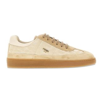 Fendi Schoenen, Dames, Beige, 37 EU, Sneaker